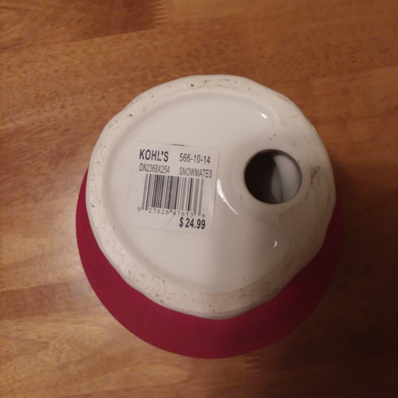 Whimsical Snowman Dessert Plate - Picture 7 of 7